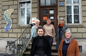 Dieses Team will den wohnungslosen Frauen zur Seite stehen (von links): Fachbereichsleiterin Karola Herbert, Theresa Leidnecker, Sofie Hofgärtner, Schwester Beate Krug und Susanne Göckelmann.