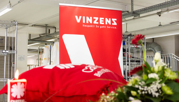 Mit dem feierlichen Segen für seinen Dienst ist Christoph Vogel offiziell als Geschäftsführer der Vinzenz Werke eingeführt worden.